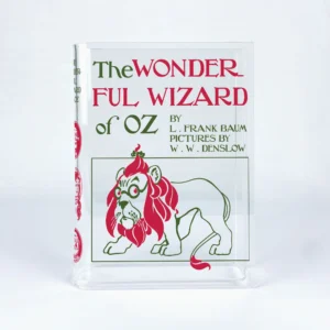 The Wonderful Wizard of Oz Acrylic Book Vase - Image 5
