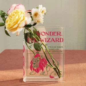 The Wonderful Wizard of Oz Acrylic Book Vase - Image 3
